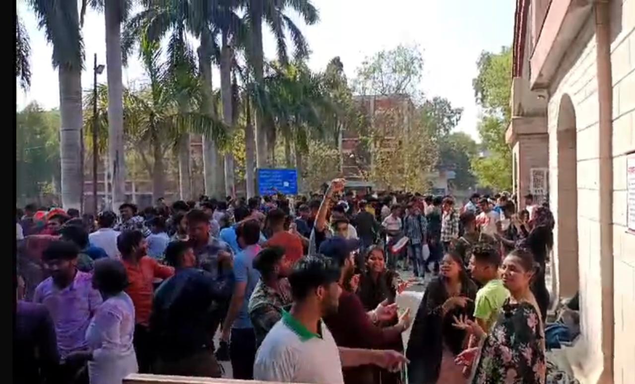 जाट महाविद्यालय रोहतक होली Jat College Rohtak Holi